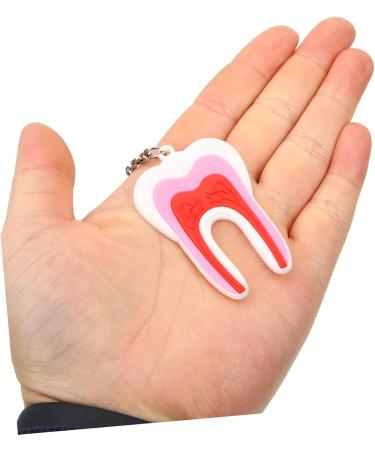 GALPADA 32 Zickstagle-Reable Schenter Schnose Pager - Nurse Decor Metal Trimmings Key Folder Tooth Trailer (5pcs 6x3.5cm) - International Shipping - Buy Online on GoSupps.com