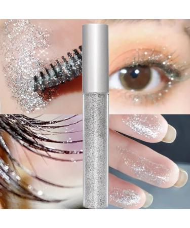 Diamond Glitter 4D Waterproof Mascara - Long-Lasting & Sparkly | 2PC Set for Party & Wedding - Buy Online on GoSupps.com