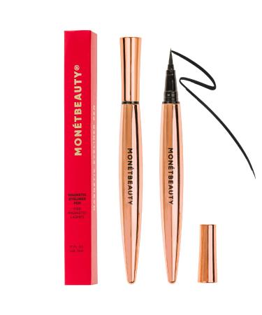 MonétBeauty Magnetic Eyeliner Pen, Ultra Precise, Smudge Proof and All-Day Lasting (5ml)