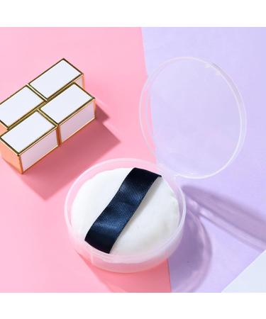 Wnvivi 5pcs Makeup Sponge Storage Box - Portable Clear Cosmetic Organizer for Egg Powder Puff | Travel Case Solution - Buy Online on GoSupps.com