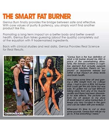Genius Fat Burner - 60 Capsules for Men & Women | Optimize Weight Loss & Boost Energy - Buy Online on GoSupps.com