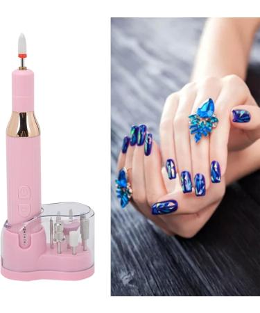 Electric Nail Drill Nail Polishers Dual Type-C Rechargeable Portable Rechargeable Nail Polishers Pen Type Electric Nail Grinder for Nail Salon Home Travel - Buy Online on GoSupps.com