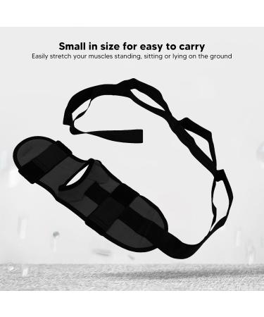 High Elasticity Foot Expansion Belt for Flexibility & Rehabilitation | Ankle Strengthening & Muscle Relaxation - Fascia Extensions (Black) - Buy Online on GoSupps.com