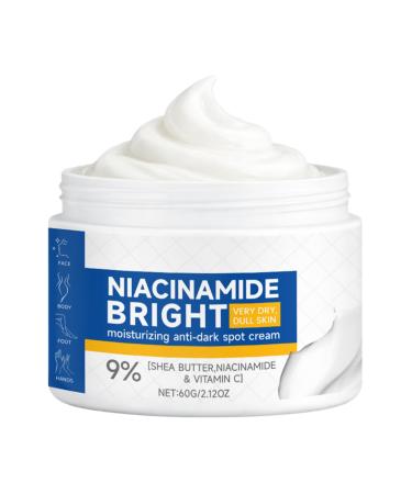 Generisch Face Cream - 60g - Absorbs quickly for radiance and freshness - Brightening facial skin cream - For travel nighttime and home use - For women