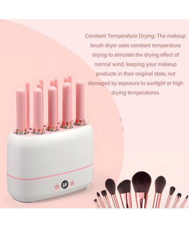 Makeup Brush Dryer - Dry 12 Brushes at Once | Smart Timing for Salon & Home Use - 5 Gears 4-10 Hour Settings - Buy Online on GoSupps.com