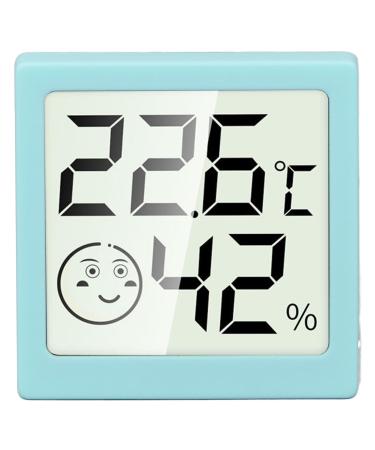 Syrisora Hygrometer thermometer 4.5-inch LCD display highly accurate temperature and air humidity meter for the baby room industry