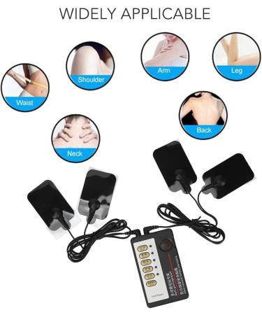 Pulse Massager - Reusable Electric Muscle Stimulator with Replacement Pads for Ultimate Pain Relief | International Shipping - Buy Online on GoSupps.com