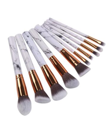 10-Piece Makeup Brush Set | Complete Blush Brushes & Beauty Tools for Flawless Application - International Shipping Available - Buy Online on GoSupps.com