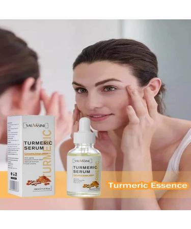 2Pcs 2023 New Turmeric Dark Spot Corrector Serum - Skin Care Moisturizing Repair Serum for Bright Skin | Turmeric Repair Face Serum (60ml) - Buy Online on GoSupps.com