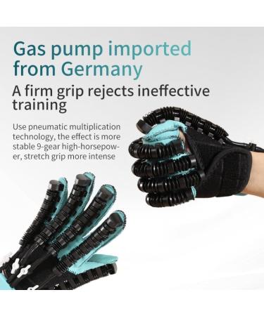Rehabilitation Robot Gloves for Hand Recovery | Electric Finger Training Device | Hemiplegia Rehab Exerciser | Adjustable Strength & Temperature | Size LEFT L - Buy Online on GoSupps.com