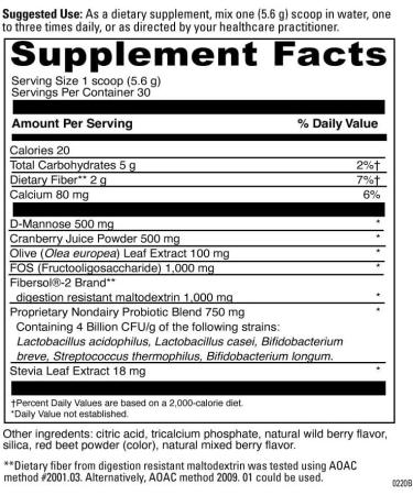 Full of Health d-Mannose MAX 30 Servings Vegetarian Powdered Drink Mix | Complex Urinary Bladder Support | Dietary Supplement | Quality Non-GMO Ingredients - Buy Online on GoSupps.com