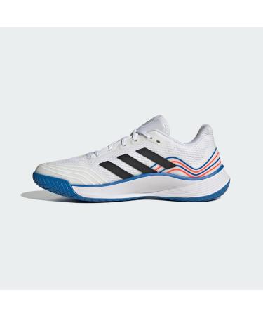 Buy adidas Men's Novaflight Volleyball Shoes - 46 EU Ftwr White/Core Black/Bright Royal | International Shipping - Buy Online on GoSupps.com