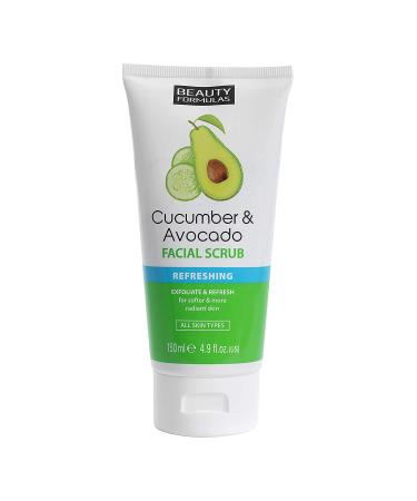 BEAUTY FORMULAS FACE SCRUB CUCUMBER & AVOCADO