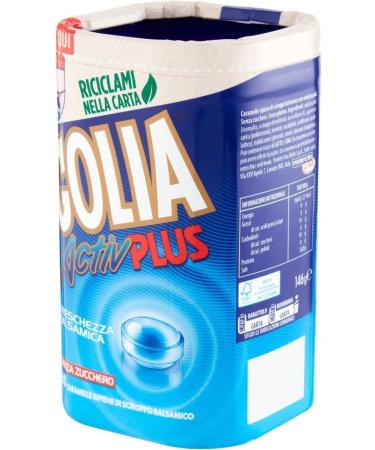  Italian Gourmet E.R. Perfetti Golia Activ Plus Pack of 3 Fresh Flavor Lollipops 146g + Italian Gourmet Polpa 400g - Buy Online on GoSupps.com