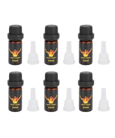 Men massage essential oil anggrek 6pcs essential oils set organics gentle full body massage oil with ginger ginseng horn coral jasmine for adult men 10ml