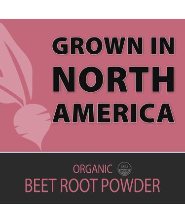 Herb Affair Organic Beet Root Powder - Natural Nitric Oxide Booster - USDA Organic Non-GMO Superfood Juice Powder - 300g - Buy Online on GoSupps.com
