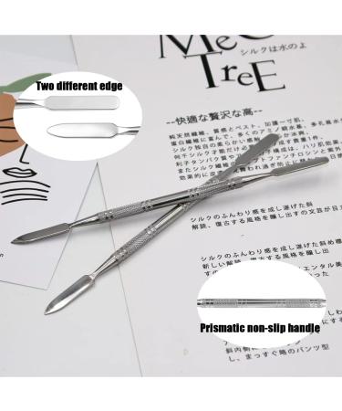 Tsathoggua Professional Makeup Palette And Spatula Upgrade Mixing Make Up Palette Stainless Steel Cosmetic Palette With Spatula For Mixing Makeup Cosmetics Or Nail Art - Buy Online on GoSupps.com
