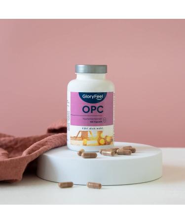 Premium OPC Grape Seed Extract Capsules 1052mg - Natural French Grapes with Vitamin C - Pure & Additive-Free - Made in Germany - Buy Online on GoSupps.com