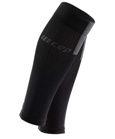 CEP - ULTRALIGHT COMPRESSION CALF SLEEVES for men | Calf sleeves with compression V Black/Dark Grey