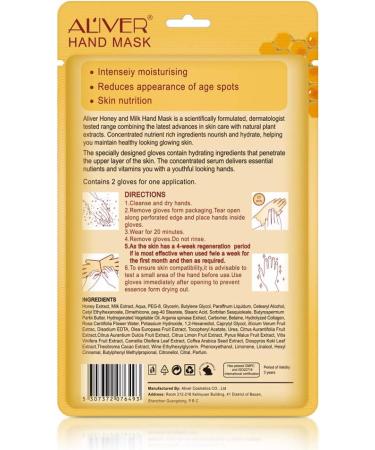 Hand Mask Moisturizing Gloves 3 Pack Hand Mask Spa Gloves Moisture Enhancing Gloves for Dry Hands Repair Rough Damage Skin for Women & Men - Buy Online on GoSupps.com