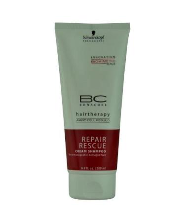 Schwarzkopf BC Bonacure Repair Rescue Cream Shampoo 200ml/6.8 oz