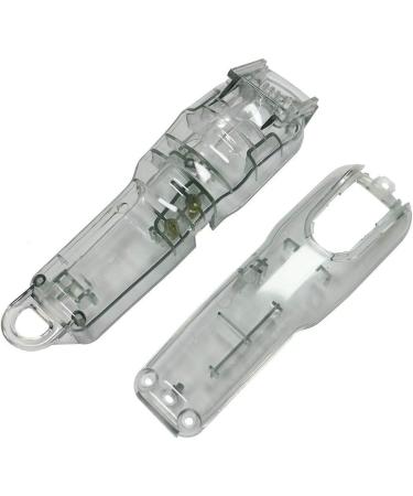 RIYAN 1Set Gray Hair Clipper Back Housing Cover Clear Front Lid for Hair Trimmer Tools Kit - Buy Online on GoSupps.com