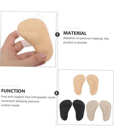 Mobestech 9 Pairs Orthotic Gel Insoles - Supportive Arch Inserts for Plantar Fasciitis Relief | Comfortable Shoe Pads for All Foot Types - Buy Online on GoSupps.com