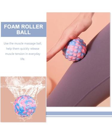 Besportble Myofascial Massage Ball - Multi-Purpose Yoga & Muscle Relief Device | Pressure Massage Roller for Neck & Body Fitness - Buy Online on GoSupps.com