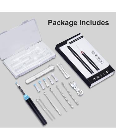 Rechargeable Ear Wax Removal Camera - Visual Wireless Endoscope Ear Cleaner Kit with Light for Ear Cleaning - Buy Online on GoSupps.com