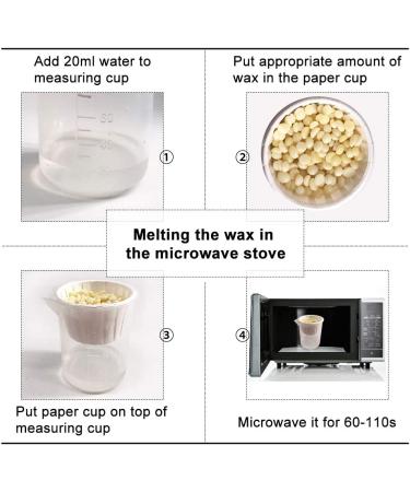 Nose Hair Waxing Kit for Men & Women - 50g/1.67oz Nose Wax with 20 Applicators - Buy Online on GoSupps.com