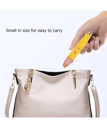 Rechargeable Heated Eyelash Curler - Electric Lash Curler with Separator & 4 Heating Modes for Perfect Lashes - Yellow - Buy Online on GoSupps.com