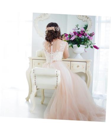 Shop Minkissy Pearl Wedding Hair Comb - Gold Headdress & Flower Girl Accessories | Elegant Sideways Hairpin for Brides & Women - Buy Online on GoSupps.com