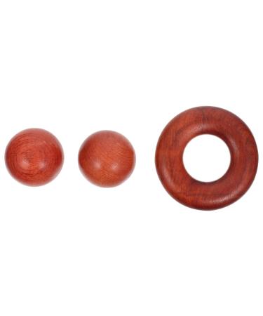 Gleavi Handing tools 2 pieces Massagestab Roller Face massage device Tool Wood massage tools Face massage set R Hand massage Exercise balls Neck massager