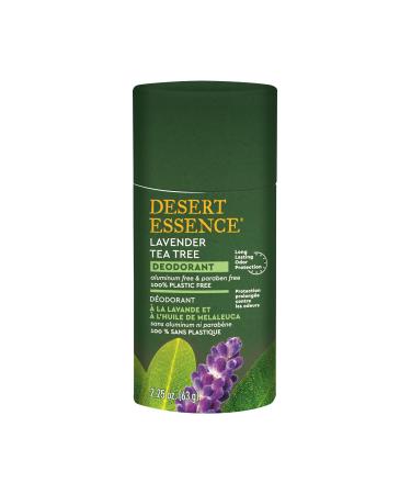 Buy Desert Essence Lavender Tea Tree Deodorant 2.25 OZ - Natural & All-Day Protection | International Shipping Available - Buy Online on GoSupps.com