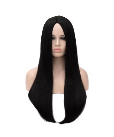 Kalyss 26 inches Women's Wig Long Straight Imported Synthetic Cosplay Costume Hair Wig