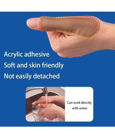 Self-Adhesive Big Toe Corrector Straps - 12 Pieces Hallux Valgus Brace Tape (Complexion) - Buy Online on GoSupps.com