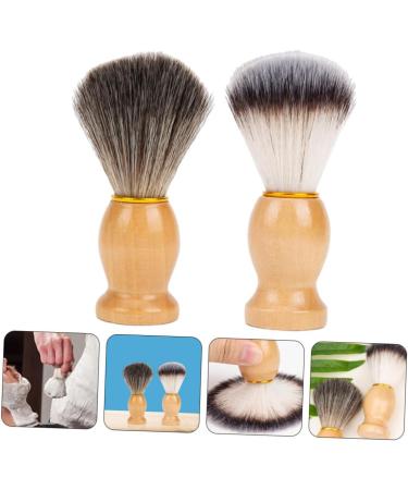 Minkissy 2-Pack Professional Whistle Cleaner & Razor Brush - Ideal Gift for Men | Nylon & Wool Hair Cleaning Tool - Buy Online on GoSupps.com