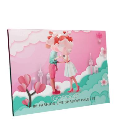 NOLITOY 1pc 88 Shadow Palette Eyeshadow Eye Makeup Eye Beauty Supplies Flash Woman Cosmetics 1 count (Pack of 1) Assorted Color