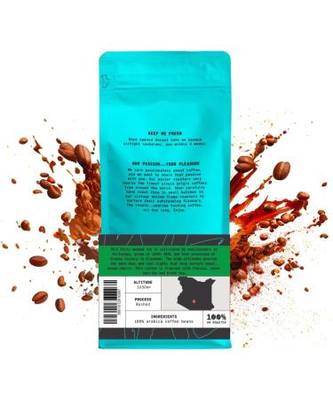 Coffee Beans 227g Bag Whole Bean Coffee Kenya Coffee Beans Black Tea & Fruits Notes 100% Arabica Light Roast AA Grade Speciality Freshly Roasted Single Origin (We Are Coffee Co) Whole Bean 227 g (Pack of 1) - Buy Online on GoSupps.com