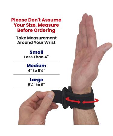 Compression Wrist Brace for TFCC Tears & Carpal Tunnel Pain Relief | Adjustable Support for Men & Women | Large Wrist Wrap for Gym & Daily Use - Buy Online on GoSupps.com