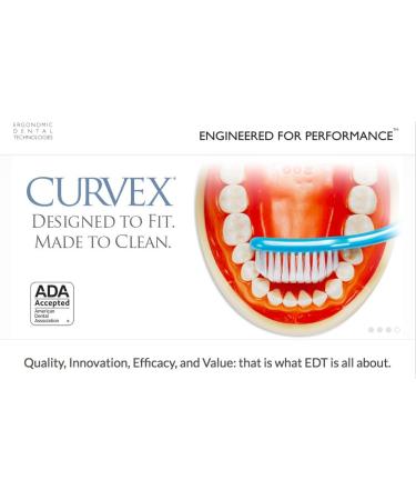 Curvex Toothbrush - Gentle and Effective Cleaning for a Healthy Smile - Buy Online on GoSupps.com