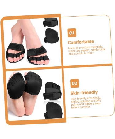 NOLITOY 3 Pairs Dance Yoga Mat Women's SBR Tabi Socks - Ultimate Comfort & Grip for Yoga Dance & Fitness - Buy Online on GoSupps.com