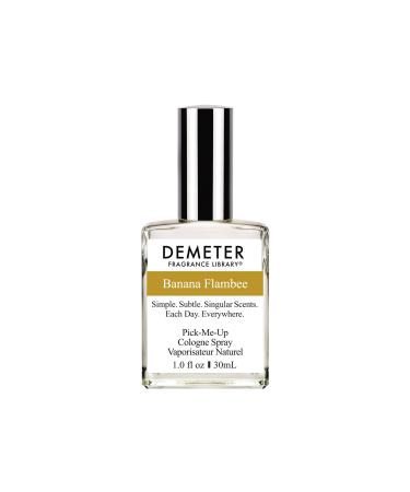 DEMETER Fragrance Library 1 oz Cologne Spray - Banana Flambee Banana Flambee 1 Fl Oz (Pack of 1)