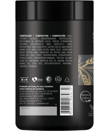 INOAR Brazilian Protein and Macadamia Hair Mask - Buy Online on GoSupps.com