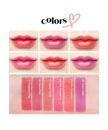 ETUDE Dear Darling Marker Tint #1 Raspberry Pop | Hydrating Long Lasting Lip Stain | High Pigmented Korean Lip Tint | Easy Application Red Lip Maker - Buy Online on GoSupps.com