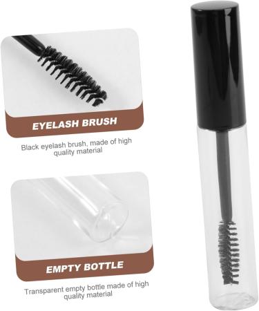 Didiseaon 10 Pcs Empty Eyelashes Bottle Sample Mascara Tube Mascara Tube Empty Eyelash Cream Bottle Round - Buy Online on GoSupps.com