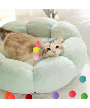 100PCS Cat Balls Launcher Toys Interactive Cat Toys Pom Pom Balls with 1 Launcher & 100 Colorful Soft Pom Balls Fun Pet Play Toy for Tracking Indoor Cats - Buy Online on GoSupps.com