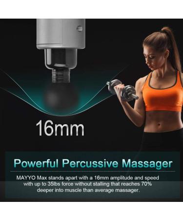 Portable Massage Gun for Athletes | 10 Head 30 Speed Deep Tissue Massager - Buy Online on GoSupps.com