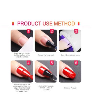 VENALISA Black & White Gel Nail Polish Kit - 2 Pcs Soak Off UV LED Nail Art Set for DIY Manicure at Home | International Shipping - Buy Online on GoSupps.com