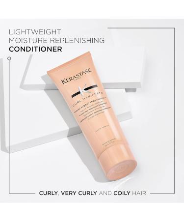 K rastase Curl Manifesto Curly Hair Shampoo and Conditioner 2-Step Hydrating Anti-Frizz Routine For Very Curly and Coily Hair Bain Hydratation Douceur and Fondant Hydratation Essentielle 2x250 ML - Buy Online on GoSupps.com